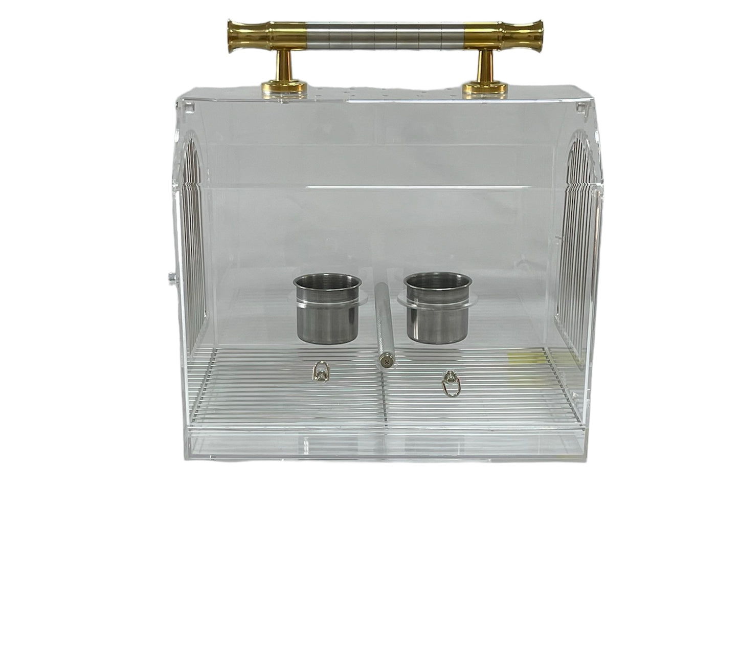 Modern Acrylic portable bird cage