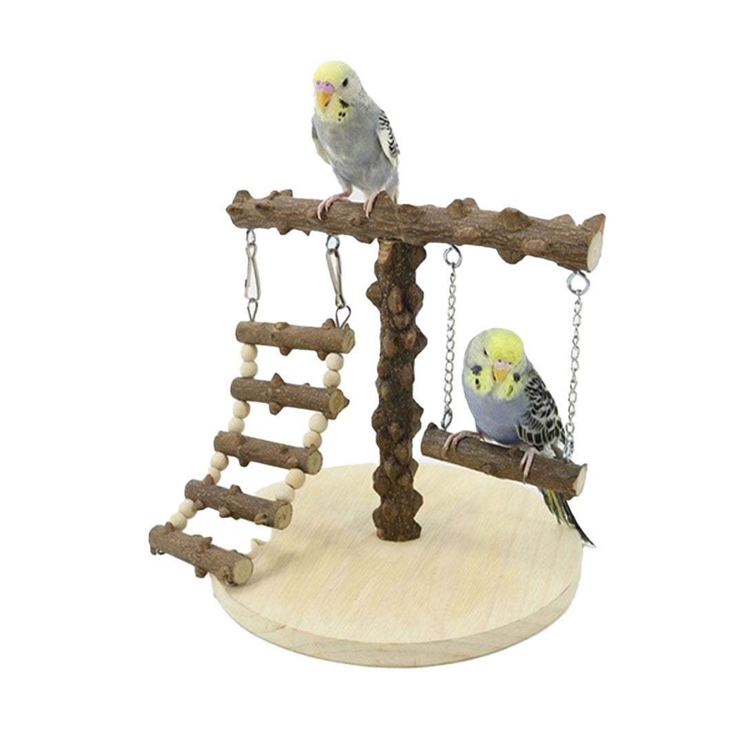 Parrot Wood Stand Toy 22X21.5Cm