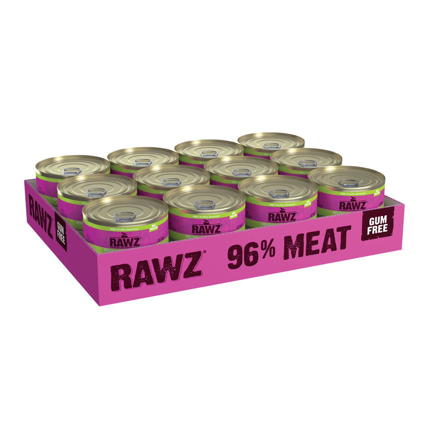 RAWZ 96% CHICKEN & CHICKEN LIVER PATE CAT FOOD