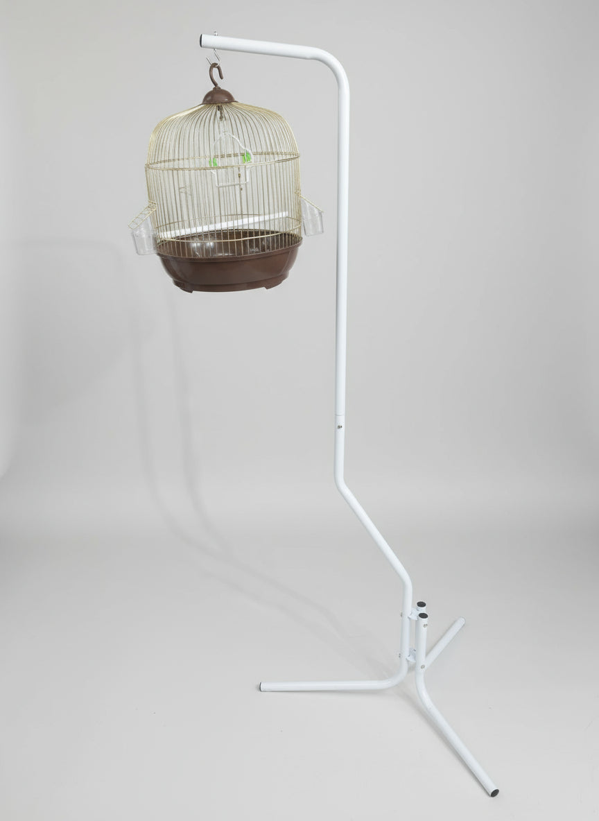 Gold Bird Cage with Stand (65x161)