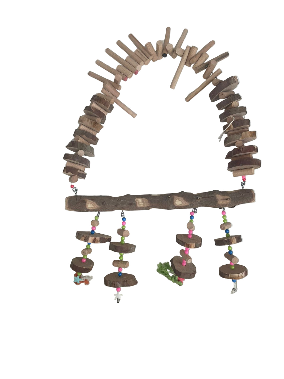 Wooden Bird Swings