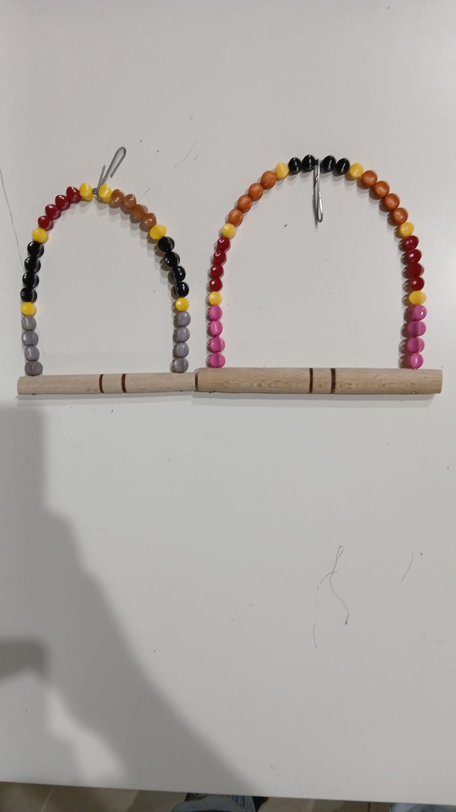 Beaded Bird Swings (For Small Birds)