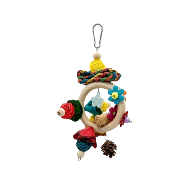 Natural Bird Toys 25cm