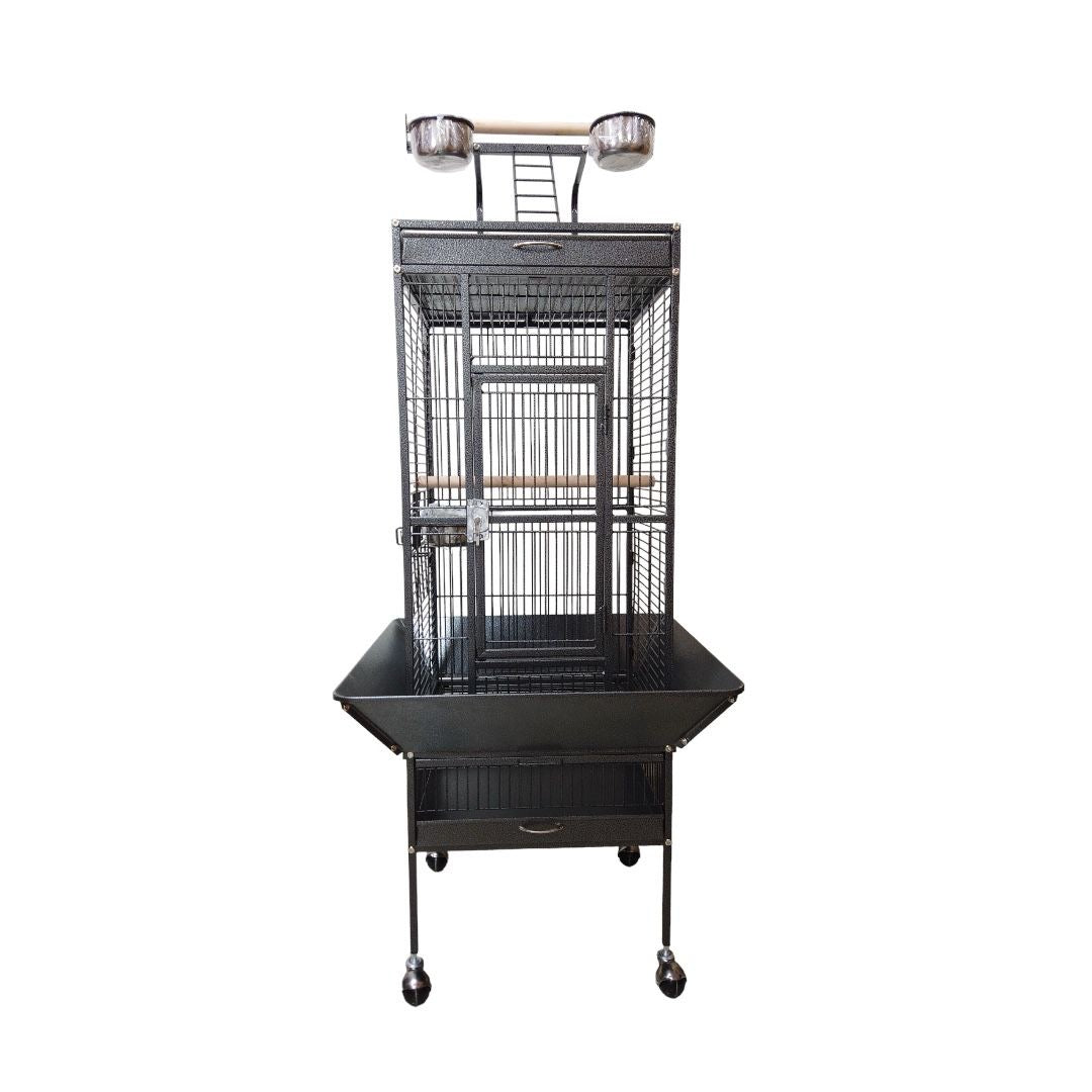 Tropical Bird Cage 67x67x156 (CM) – Dark Bird