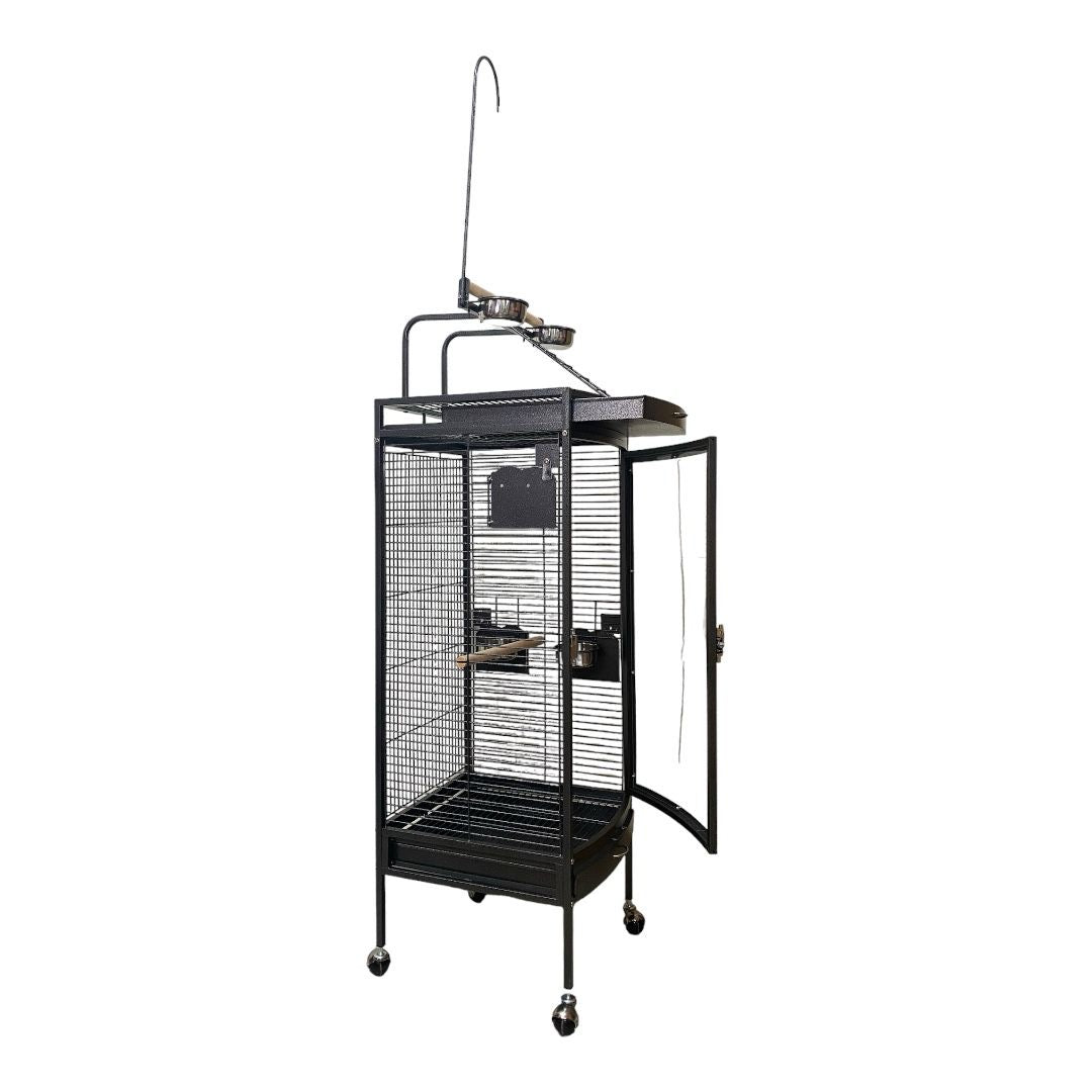 Bird cage with clear Acrylic front 46x48.5x155 (CM)