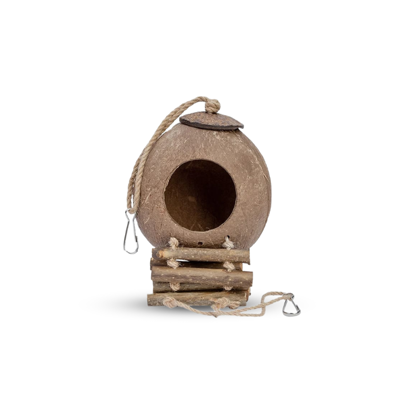 Coconut Shell Bird Nest