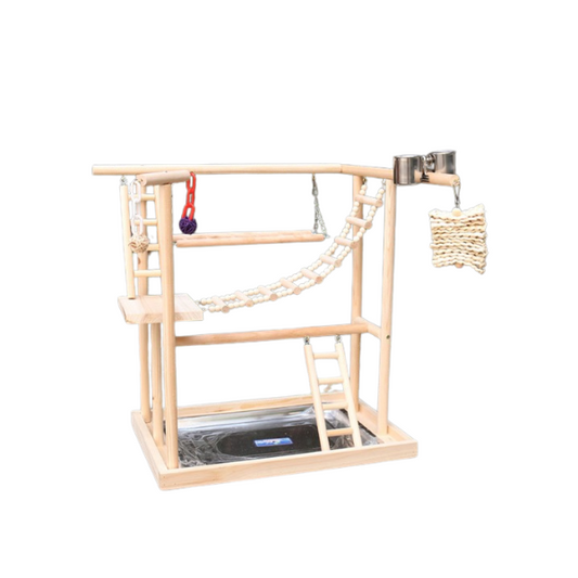 Parrots Standing Rack Toys (48x34x54 CM)