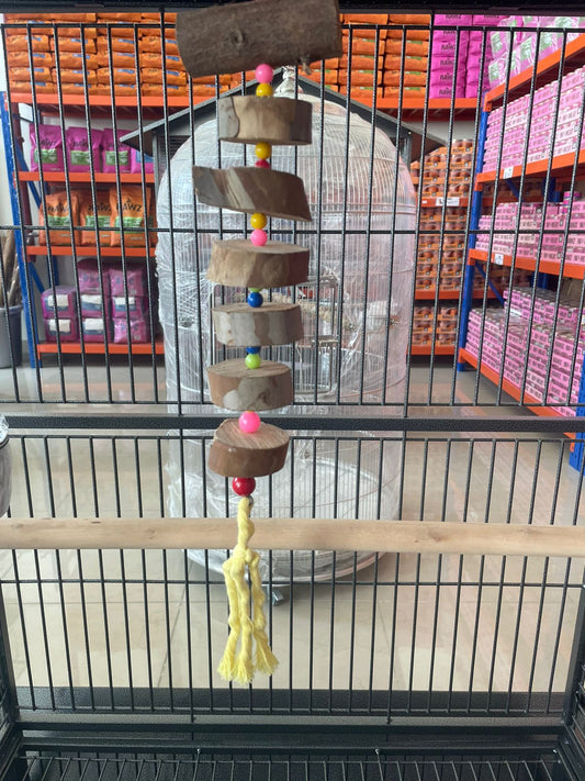 Wooden Bird Biting Toy