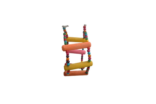 Colorful Ladder Bird Toy
