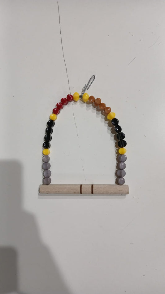 Beaded Bird Swings (For Small Birds)