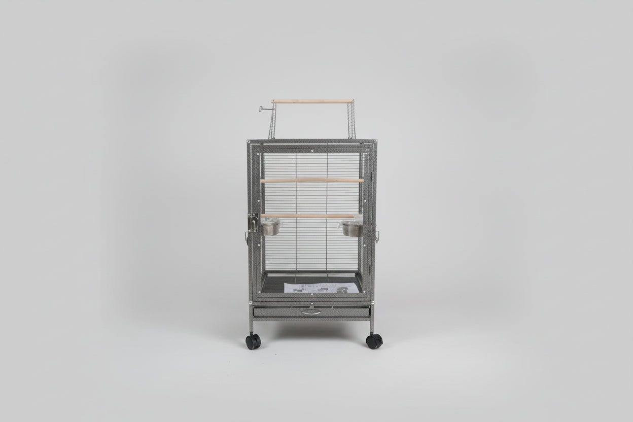 Bird Cage with Acrylic Face (46x46x79)