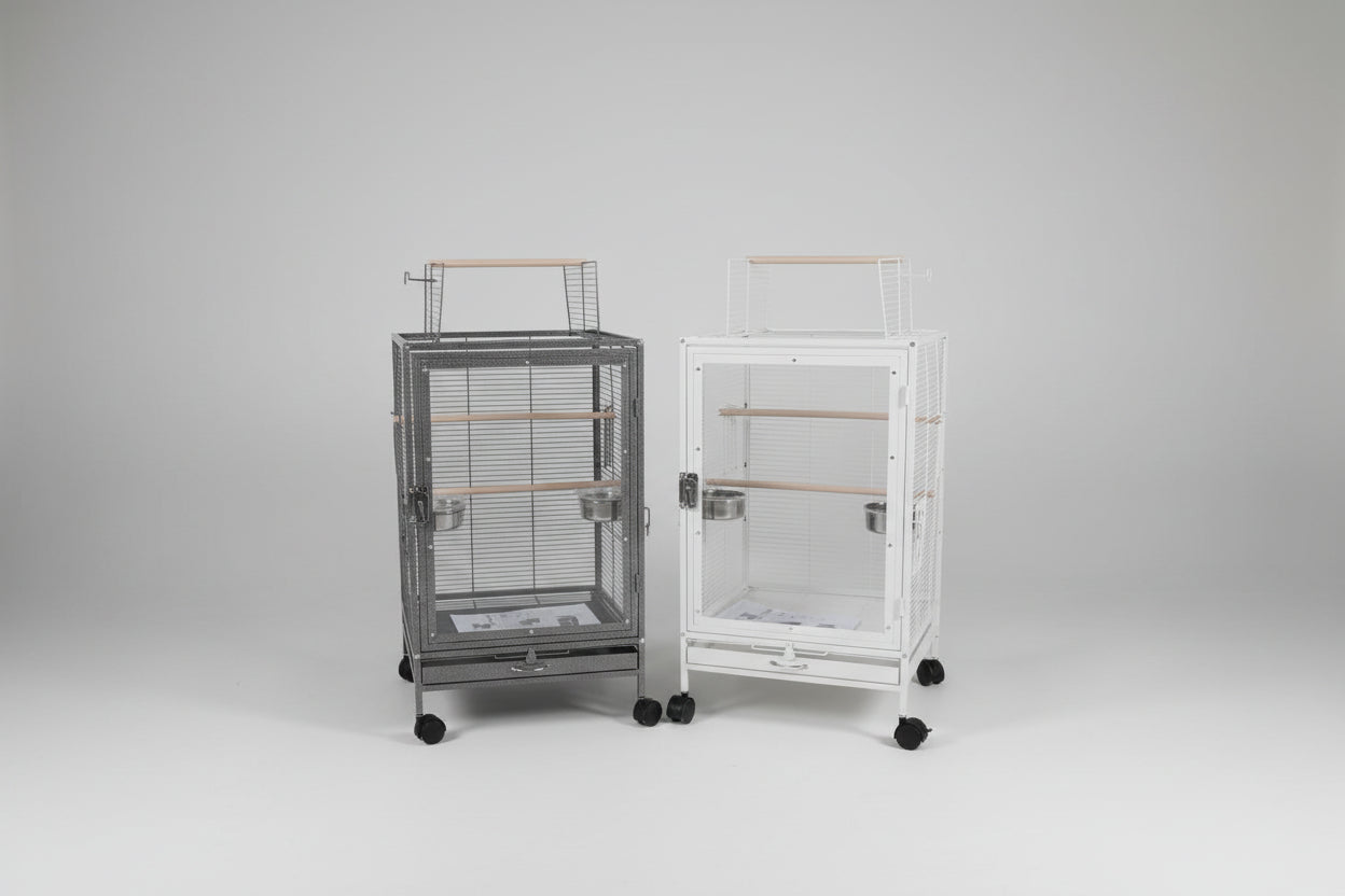 Bird Cage with Acrylic Face (46x46x79)