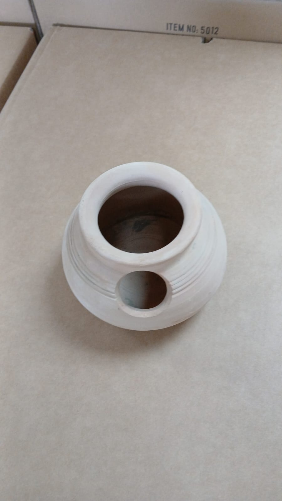 Pottery Bird Nesting Pot – Handmade Clay Bird House
