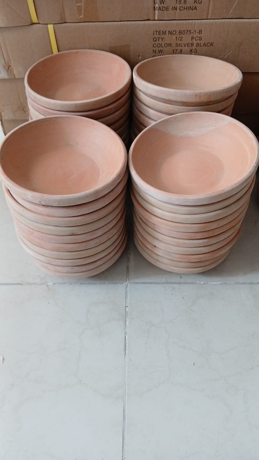 Pottery Bowl for Corner Shelf.