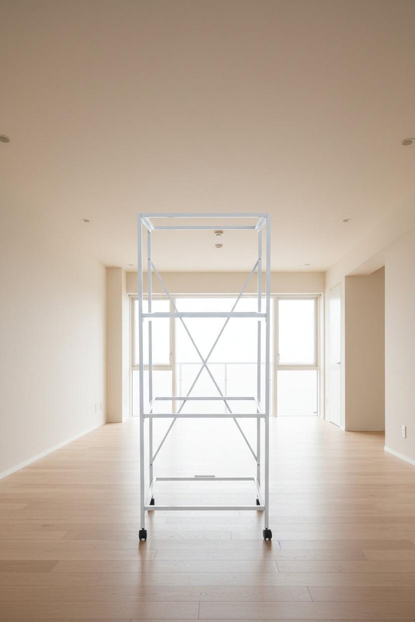 3-Tier Metal Bird Cage Stand with Wheels