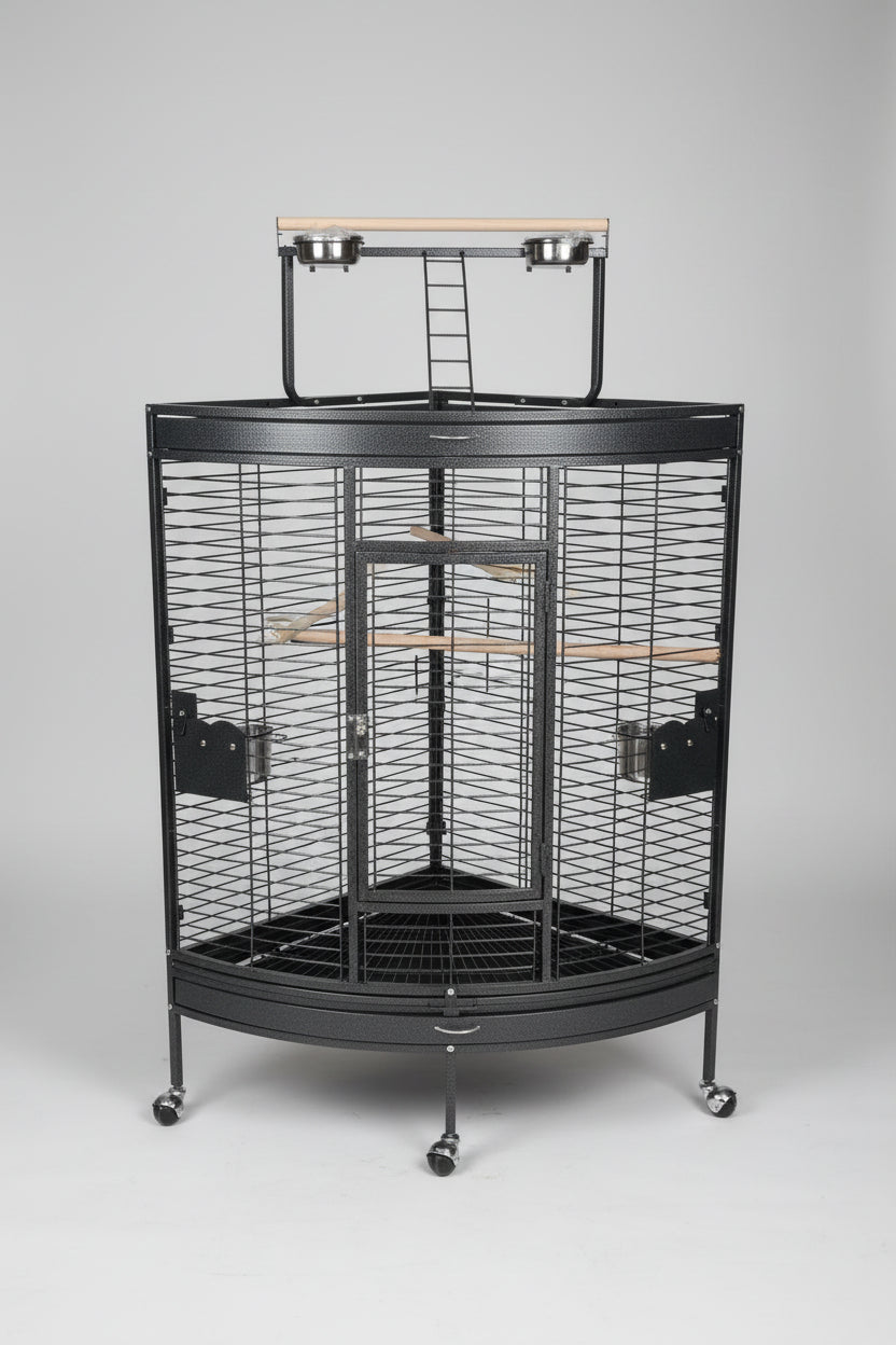 Corner Tropical Bird Cage (R69x150)