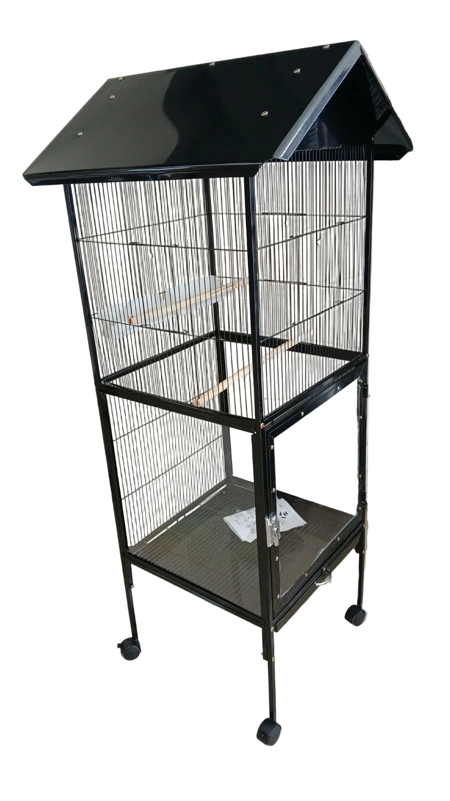 Bird Cage with Acrylic Face and Sides (52x52x160)