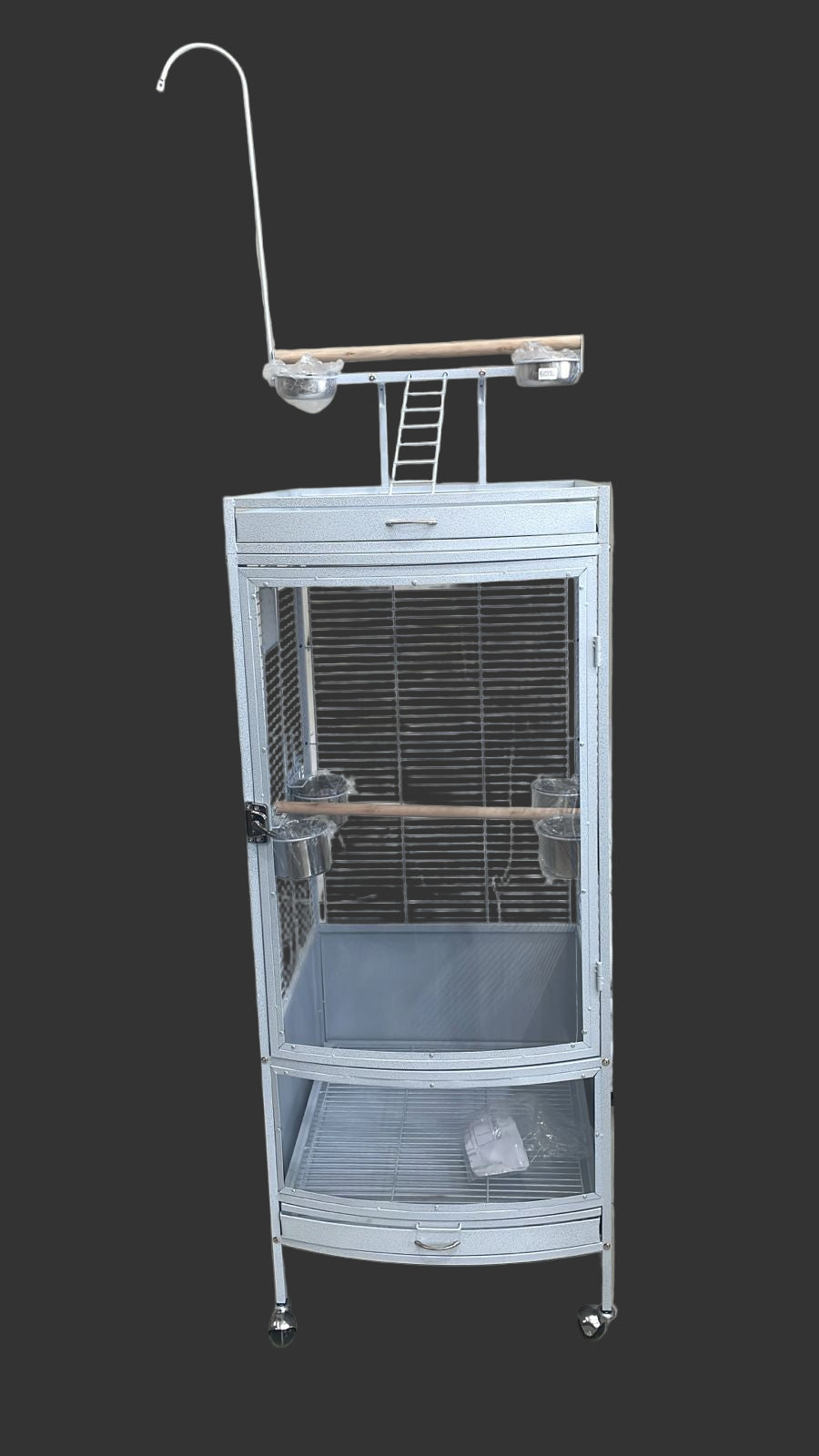 Bird cage with clear Acrylic front 46x48.5x155 (CM)