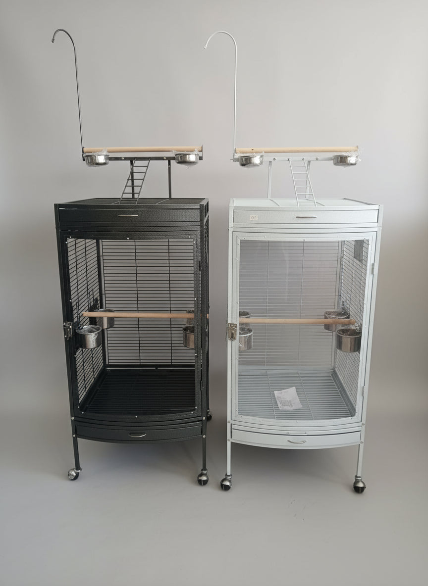 Bird cage with clear Acrylic front 60x63.5x155 (CM)