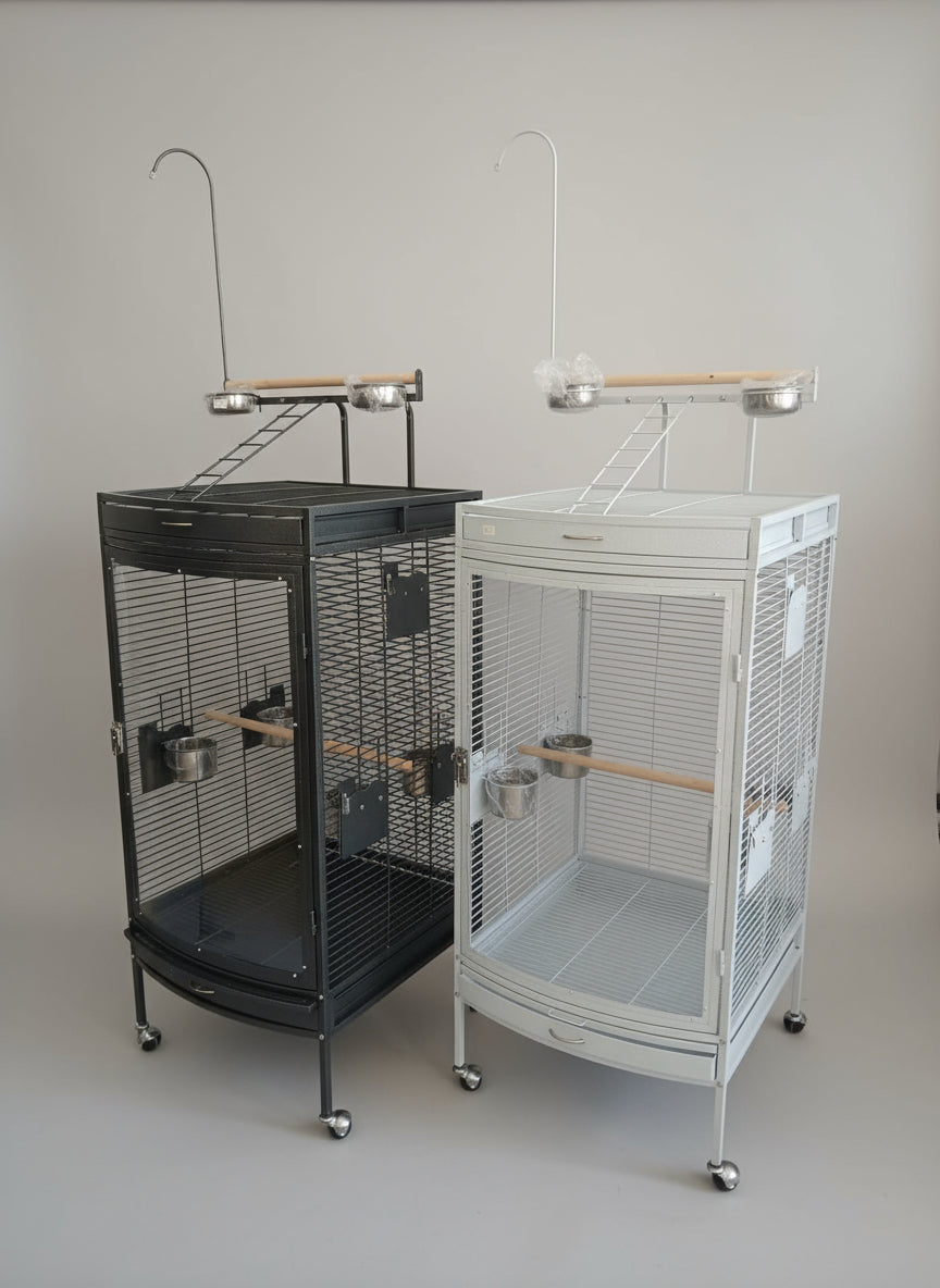 Bird cage with clear Acrylic front 60x63.5x155 (CM)