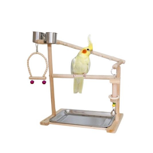 Parrots Standing Rack Toys (36x23x38 CM)