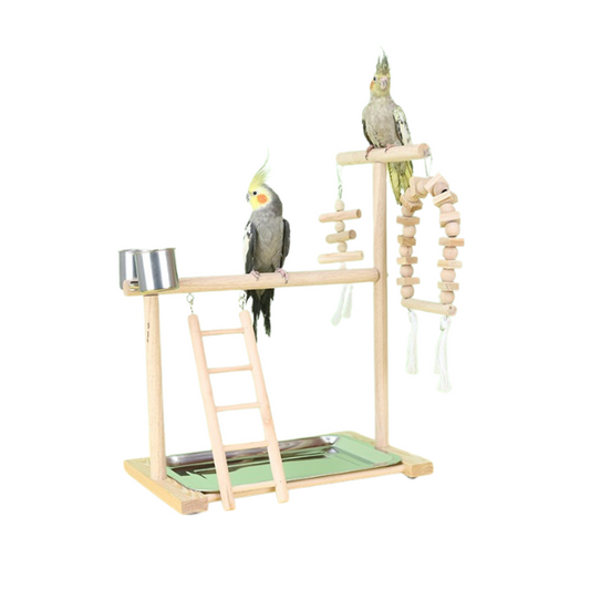 Parrots Standing Rack Toys (36x23x44 CM)